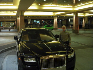 Venetial Hotel -- Rolls Royce in parking lot