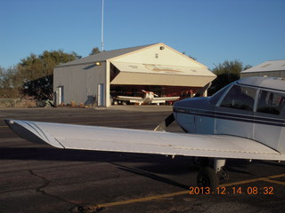 1273 8ge. Mesquite - N8377W and hangar