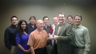 Arizona Innovation Challenge award + Clear Demand, almost all of us