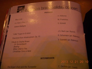 Canadian Brass in Scottsdale program