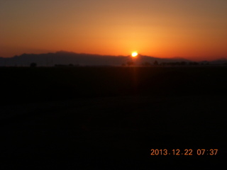 Buckeye Airport run sunrise