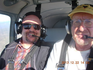 Antoine and Adam flying in N8377W