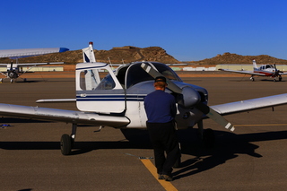 N8377W at Saint George Airport (SGU)  + Adam