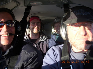 61 8gt. Shaun M, Shaun Jr, and Adam flying in N8377W