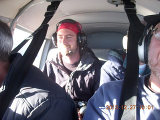 Shaun Jr flying in N8377W
