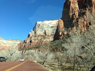Zion National Park - driving