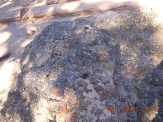 142 8gt. Zion National Park - Angels Landing hike - rock texture