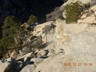 Zion National Park - Angels Landing hike - Brian