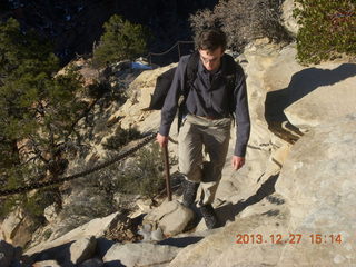 198 8gt. Zion National Park - Angels Landing hike - Brian