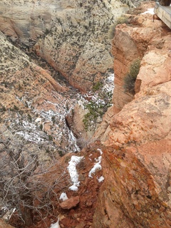 40 8gu. Zion National Park - Cable Mountain hike end view