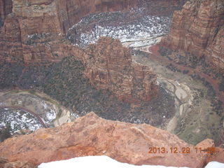 68 8gu. Zion National Park - Cable Mountain hike end view