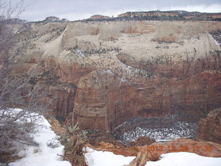 72 8gu. Zion National Park - Cable Mountain hike end view