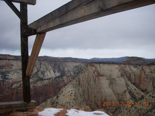 87 8gu. Zion National Park - Cable Mountain hike end - structure