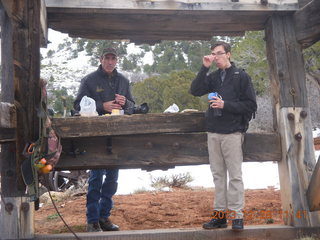 Zion National Park - Cable Mountain hike end - Shaun, Brian