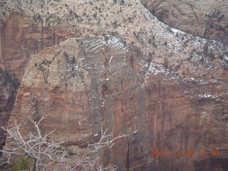 92 8gu. Zion National Park - Cable Mountain hike - end view