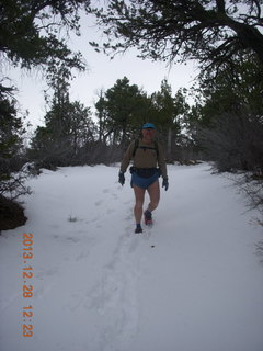 113 8gu. Zion National Park - Cable Mountain hike - Adam