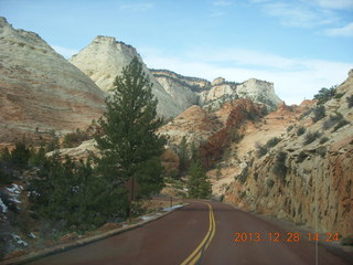 Zion National Park drive