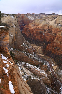 Zion National Park - Cable Mountain hike end view - Brian