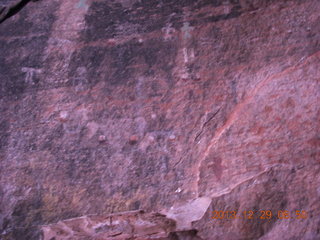 102 8gv. Cave Valley hike - second cave - petroglyphs