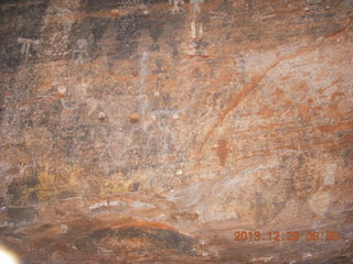 103 8gv. Cave Valley hike - second cave - petroglyphs