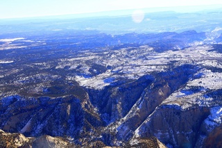 aerial - Zion National Park - Springdale