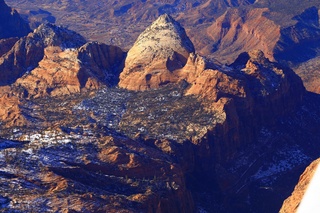 167 8gv. aerial - Zion National Park