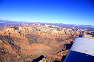 177 8gv. aerial - Zion National Park