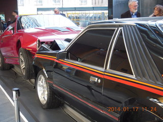 34 8hh. Kimmel Center car-crash sculpture