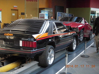 36 8hh. Kimmel Center car-crash sculpture