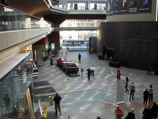 37 8hh. Kimmel Center car-crash sculpture