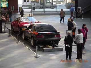 39 8hh. Kimmel Center car-crash sculpture