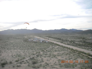 Motown - Arizona Flying Circus - powered-parachute ride - Motown runway