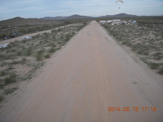 Motown - Arizona Flying Circus - powered-parachute ride - very short final