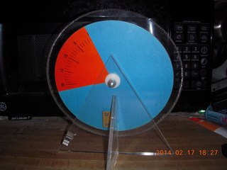 Ron Howard probability wheel from Stanford Decision Analysis