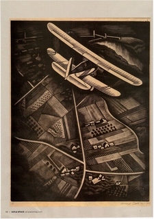 Air & Space - Still Life with Airplane (Art)