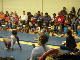 Cecelia gymnastic event