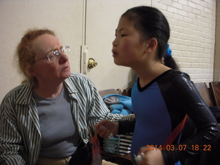 548 8kc. Cecelia gymnastic event - Betsy and Cecelia