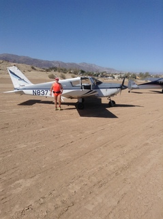 Ocotillo airstrip (L90) - Adam and N8377W