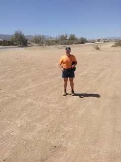 Ocotillo airstrip (L90) - Adam stretching