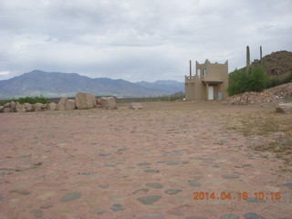 Bouquet Ranch run - runway and house