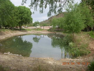 Bouquet Ranch airstrip - lake/spring