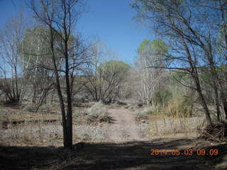 137 8m3. Double Circle Ranch run - dry creekbed