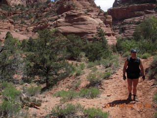 2266 8m4. Canyon de Chelly - Spider Rock hike - Adam