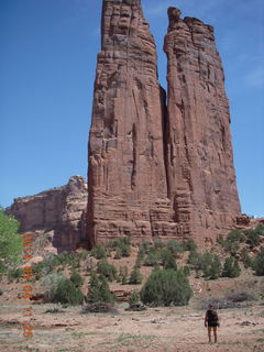 2269 8m4. Canyon de Chelly - Spider Rock hike - Adam