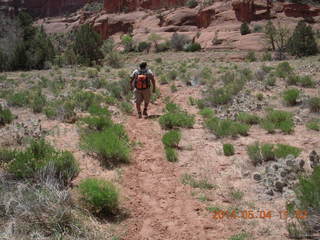 Canyon de Chelly - Spider Rock hike - Adam
