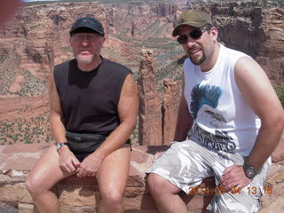 Canyon de Chelly - Spider Rock hike - Adam