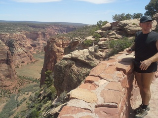 Canyon de Chelly - Spider Rock viewpoint - Adam