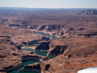 22 8md. aerial - near Page - Lake Powell