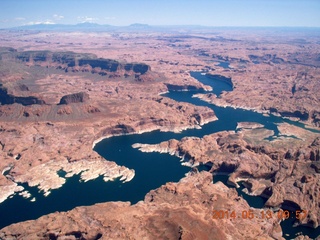 32 8md. aerial - near Page - Lake Powell
