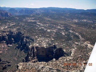75 8md. aerial - Dark Canyon airstrip